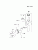 Kawasaki Motoren FH641V - DS25 bis FS481V - BS13 FJ180V-AS21 - Kawasaki FJ180V 4-Stroke Engine Ersatzteile PISTON/CRANKSHAFT