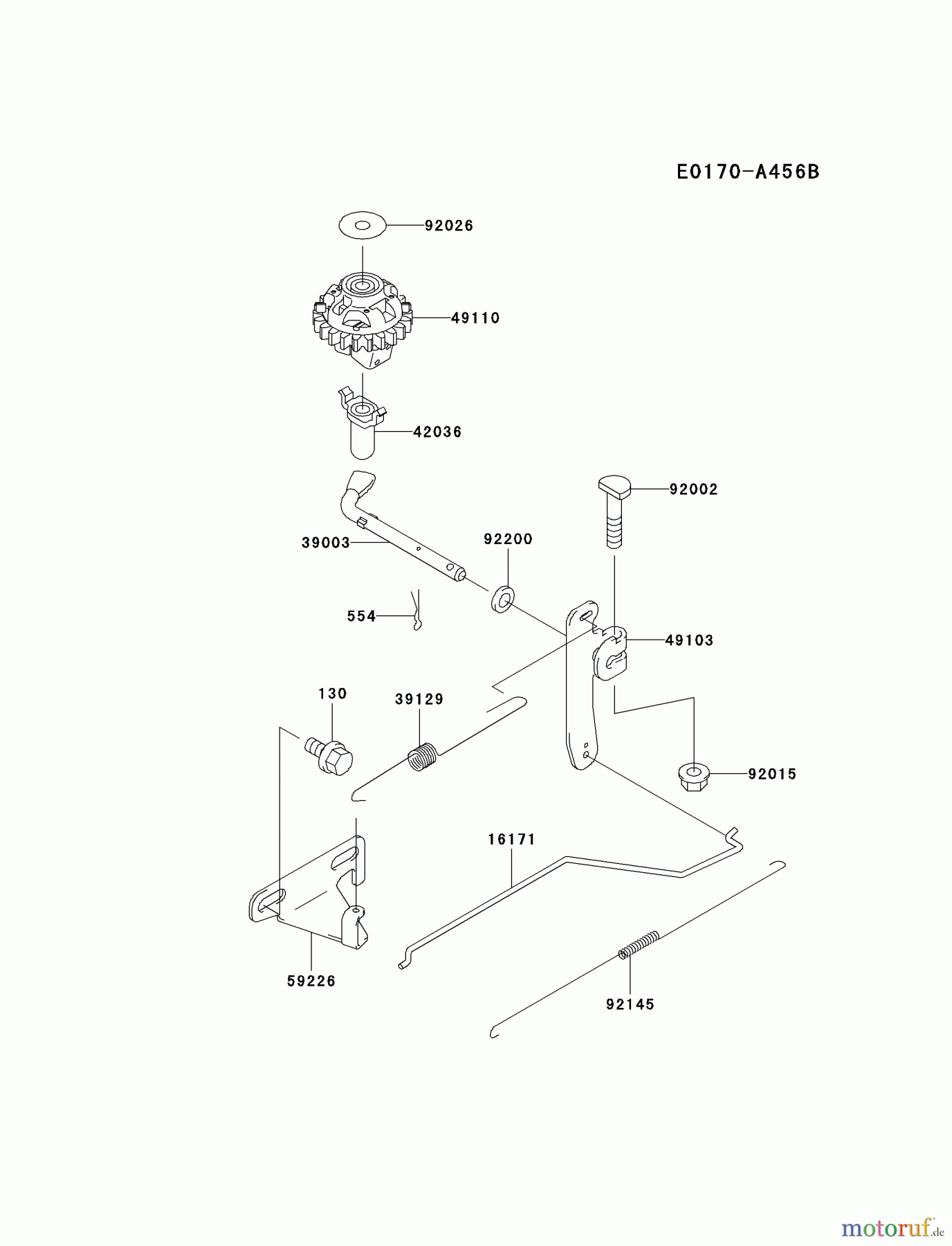  Kawasaki Motoren Motoren Vertikal FH641V - DS25 bis FS481V - BS13 FJ180V-BS20 - Kawasaki FJ180V 4-Stroke Engine CONTROL-EQUIPMENT