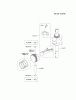 Kawasaki Motoren FH641V - DS25 bis FS481V - BS13 FJ180V-AS26 - Kawasaki FJ180V 4-Stroke Engine Ersatzteile PISTON/CRANKSHAFT