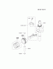 Kawasaki Motoren FH641V - DS25 bis FS481V - BS13 FJ180V-AS34 - Kawasaki FJ180V 4-Stroke Engine Ersatzteile PISTON/CRANKSHAFT