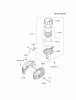 Kawasaki Motoren FH641V - DS25 bis FS481V - BS13 FJ180V-AS39 - Kawasaki FJ180V 4-Stroke Engine Ersatzteile AIR-FILTER/MUFFLER