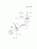 Kawasaki Motoren FH641V - DS25 bis FS481V - BS13 FJ180V-AS39 - Kawasaki FJ180V 4-Stroke Engine Ersatzteile PISTON/CRANKSHAFT