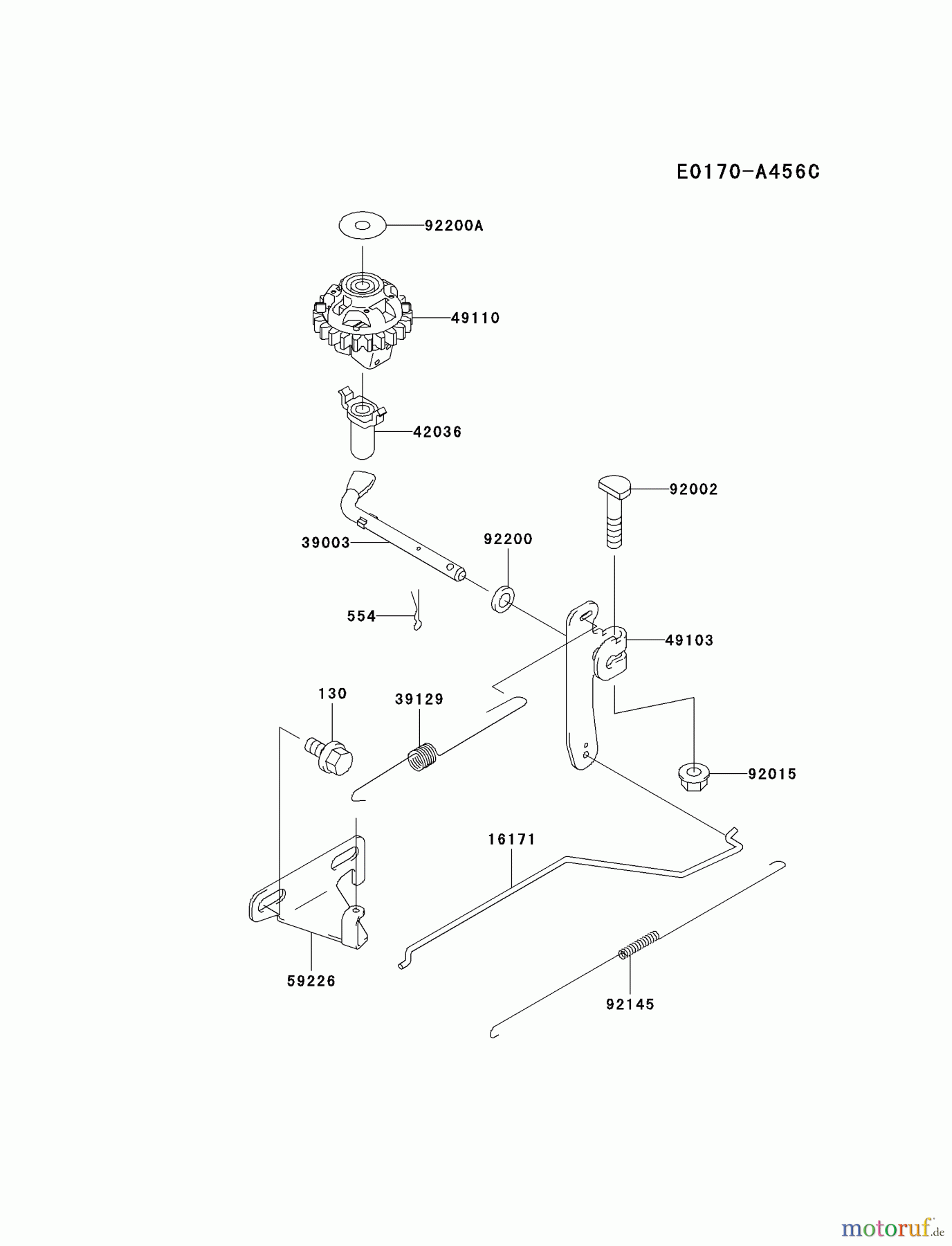  Kawasaki Motoren Motoren Vertikal FH641V - DS25 bis FS481V - BS13 FJ180V-BS19 - Kawasaki FJ180V 4-Stroke Engine CONTROL-EQUIPMENT