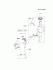 Kawasaki Motoren FH641V - DS25 bis FS481V - BS13 FJ180V-BS19 - Kawasaki FJ180V 4-Stroke Engine Ersatzteile PISTON/CRANKSHAFT