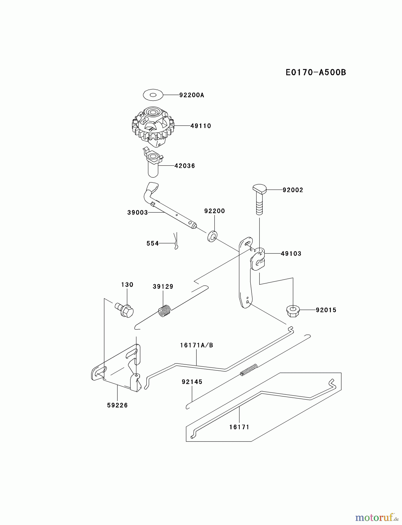  Kawasaki Motoren Motoren Vertikal FH641V - DS25 bis FS481V - BS13 FJ180V-BS04 - Kawasaki FJ180V 4-Stroke Engine CONTROL-EQUIPMENT