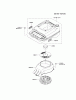 Kawasaki Motoren FH641V - DS25 bis FS481V - BS13 FJ180V-ES13 - Kawasaki FJ180V 4-Stroke Engine Ersatzteile COOLING-EQUIPMENT