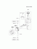 Kawasaki Motoren FH641V - DS25 bis FS481V - BS13 FJ180V-ES13 - Kawasaki FJ180V 4-Stroke Engine Ersatzteile PISTON/CRANKSHAFT