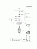 Kawasaki Motoren FH641V - DS25 bis FS481V - BS13 FR651V-BS11 - Kawasaki FR651V 4-Stroke Engine Ersatzteile STARTER(?R651VB39844)