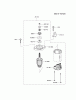 Kawasaki Motoren FH641V - DS25 bis FS481V - BS13 FR691V-AS16 - Kawasaki FR691V 4-Stroke Engine Ersatzteile STARTER