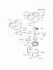 Kawasaki Motoren FH641V - DS25 bis FS481V - BS13 FR730V-BS04 - Kawasaki FR730V 4-Stroke Engine Ersatzteile COOLING-EQUIPMENT