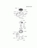 Kawasaki Motoren FH641V - DS25 bis FS481V - BS13 FR730V-AS18 - Kawasaki FR730V 4-Stroke Engine Ersatzteile COOLING-EQUIPMENT