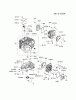 Kawasaki Motoren FH641V - DS25 bis FS481V - BS13 FS481V-AS25 - Kawasaki FS481V 4-Stroke Engine Ersatzteile CYLINDER/CRANKCASE