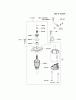 Kawasaki Motoren FH641V - DS25 bis FS481V - BS13 FS481V-AS25 - Kawasaki FS481V 4-Stroke Engine Ersatzteile STARTER(∼FS481VA57360)