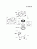 Kawasaki Motoren FH641V - DS25 bis FS481V - BS13 FS481V-AS06 - Kawasaki FS481V 4-Stroke Engine Ersatzteile COOLING-EQUIPMENT