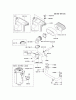 Kawasaki Motoren FH641V - DS25 bis FS481V - BS13 FS481V-AS08 - Kawasaki FS481V 4-Stroke Engine Ersatzteile AIR-FILTER/MUFFLER