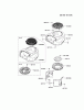 Kawasaki Motoren FH641V - DS25 bis FS481V - BS13 FS481V-AS10 - Kawasaki FS481V 4-Stroke Engine Ersatzteile COOLING-EQUIPMENT