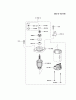 Kawasaki Motoren FH641V - DS25 bis FS481V - BS13 FS481V-AS10 - Kawasaki FS481V 4-Stroke Engine Ersatzteile STARTER(∼FS481VA57360)