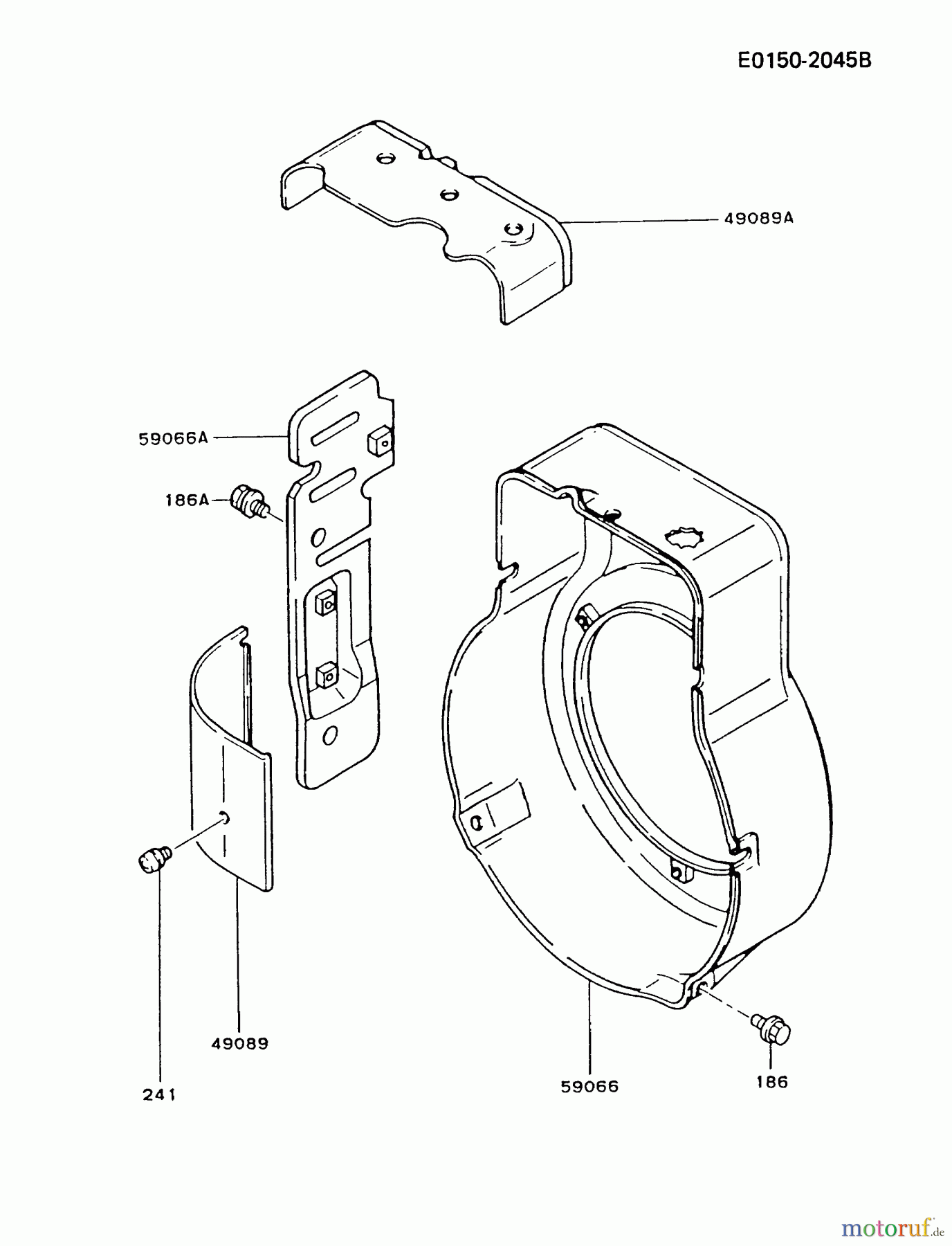  Kawasaki Motoren Motoren, Horizontal FA210D-AS22 - Kawasaki FA210D 4-Stroke Engine COOLING-EQUIPMENT