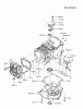 Kawasaki Motoren FA210V - AS02 bis FH641V - DS24 FB460V-AS27 - Kawasaki FB460V 4-Stroke Engine Ersatzteile CYLINDER/CRANKCASE