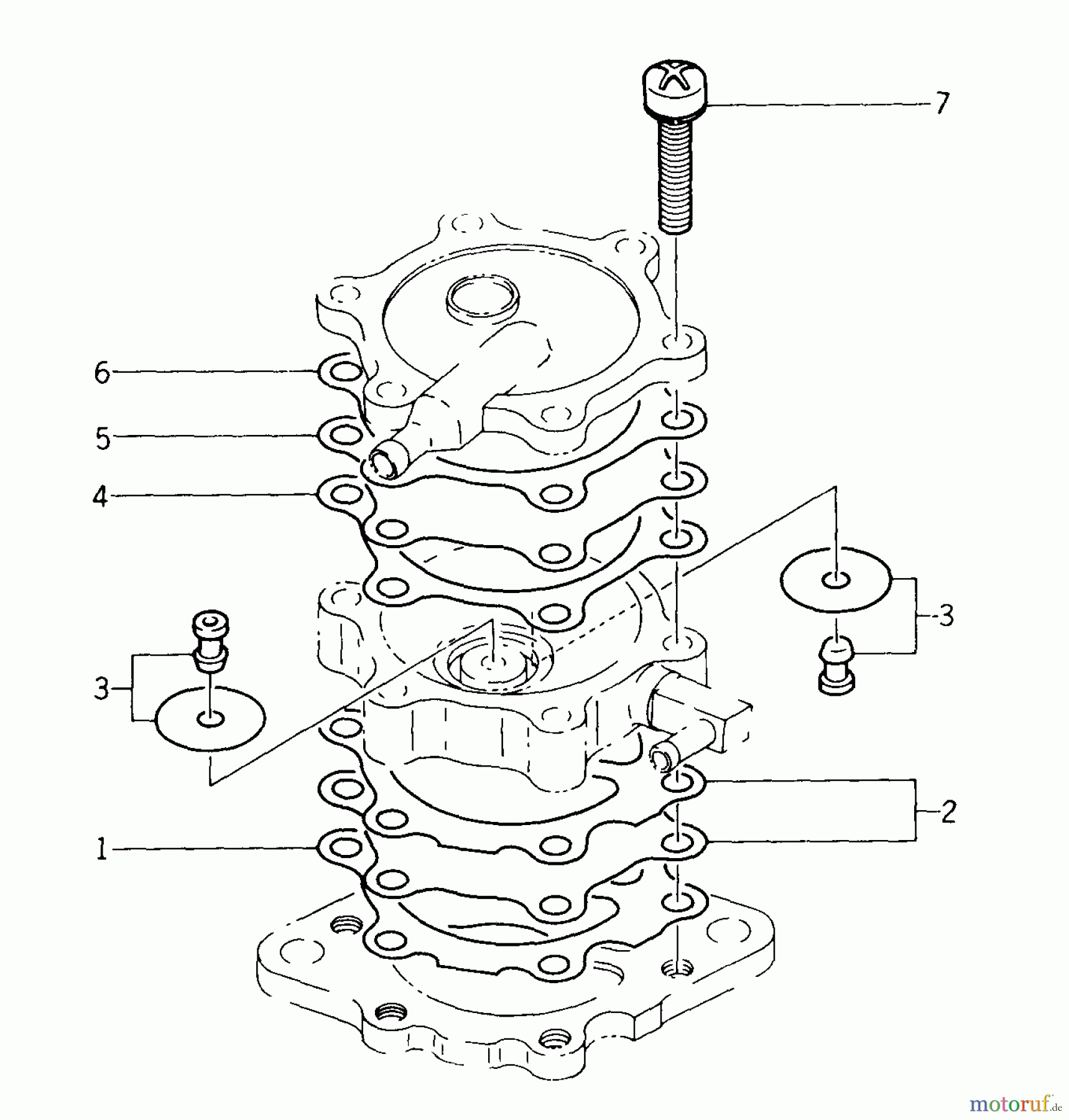  Kawasaki Motoren Motoren Vertikal FA210V - AS02 bis FH641V - DS24 FB460V-AS05 - Kawasaki FB460V 4-Stroke Engine Fuel Pump