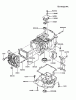 Kawasaki Motoren FA210V - AS02 bis FH641V - DS24 FB460V-BS19 - Kawasaki FB460V 4-Stroke Engine Ersatzteile CYLINDER/CRANKCASE