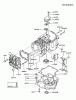 Kawasaki Motoren FA210V - AS02 bis FH641V - DS24 FB460V-CS16 - Kawasaki FB460V 4-Stroke Engine Ersatzteile CYLINDER/CRANKCASE