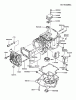 Kawasaki Motoren FA210V - AS02 bis FH641V - DS24 FB460V-BS28 - Kawasaki FB460V 4-Stroke Engine Ersatzteile CYLINDER/CRANKCASE