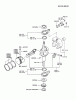 Kawasaki Motoren FA210V - AS02 bis FH641V - DS24 FB460V-FS07 - Kawasaki FB460V 4-Stroke Engine Ersatzteile PISTON/CRANKSHAFT