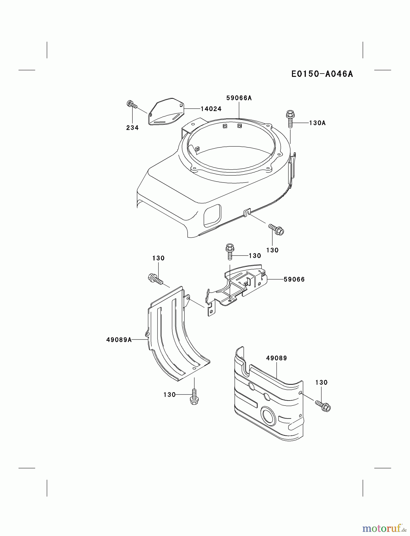  Kawasaki Motoren Motoren Vertikal FA210V - AS02 bis FH641V - DS24 FB460V-LS01 - Kawasaki FB460V 4-Stroke Engine COOLING-EQUIPMENT