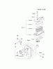 Kawasaki Motoren FA210V - AS02 bis FH641V - DS24 FB460V-MS08 - Kawasaki FB460V 4-Stroke Engine Ersatzteile AIR-FILTER/MUFFLER