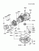 Kawasaki Motoren FA210V - AS02 bis FH641V - DS24 FC290V-AS13 - Kawasaki FC290V 4-Stroke Engine Ersatzteile CYLINDER/CRANKCASE