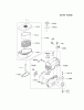 Kawasaki Motoren FA210V - AS02 bis FH641V - DS24 FC290V-ES15 - Kawasaki FC290V 4-Stroke Engine Ersatzteile AIR-FILTER/MUFFLER