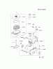 Kawasaki Motoren FA210V - AS02 bis FH641V - DS24 FC290V-ES04 - Kawasaki FC290V 4-Stroke Engine Ersatzteile AIR-FILTER/MUFFLER