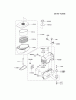 Kawasaki Motoren FA210V - AS02 bis FH641V - DS24 FC290V-FS05 - Kawasaki FC290V 4-Stroke Engine Ersatzteile AIR-FILTER/MUFFLER