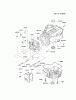 Kawasaki Motoren FA210V - AS02 bis FH641V - DS24 FC401V-AS00 - Kawasaki FC401V 4-Stroke Engine Ersatzteile CYLINDER/CRANKCASE