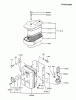 Kawasaki Motoren FA210V - AS02 bis FH641V - DS24 FC420V-BS02 - Kawasaki FC420V 4-Stroke Engine Ersatzteile AIR-FILTER/MUFFLER