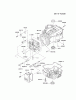 Kawasaki Motoren FA210V - AS02 bis FH641V - DS24 FC420V-BS26 - Kawasaki FC420V 4-Stroke Engine Ersatzteile CYLINDER/CRANKCASE