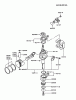 Kawasaki Motoren FA210V - AS02 bis FH641V - DS24 FC420V-AS07 - Kawasaki FC420V 4-Stroke Engine Ersatzteile PISTON/CRANKSHAFT