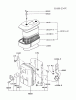 Kawasaki Motoren FA210V - AS02 bis FH641V - DS24 FC420V-CS01 - Kawasaki FC420V 4-Stroke Engine Ersatzteile AIR-FILTER/MUFFLER