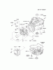 Kawasaki Motoren FA210V - AS02 bis FH641V - DS24 FC420V-ES17 - Kawasaki FC420V 4-Stroke Engine Ersatzteile CYLINDER/CRANKCASE