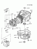 Kawasaki Motoren FA210V - AS02 bis FH641V - DS24 FC540V-AS13 - Kawasaki FC540V 4-Stroke Engine Ersatzteile CYLINDER/CRANKCASE