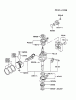 Kawasaki Motoren FA210V - AS02 bis FH641V - DS24 FC540V-BS04 - Kawasaki FC540V 4-Stroke Engine Ersatzteile PISTON/CRANKSHAFT