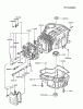 Kawasaki Motoren FA210V - AS02 bis FH641V - DS24 FC540V-BS07 - Kawasaki FC540V 4-Stroke Engine Ersatzteile CYLINDER/CRANKCASE