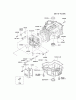 Kawasaki Motoren FA210V - AS02 bis FH641V - DS24 FC540V-ES16 - Kawasaki FC540V 4-Stroke Engine Ersatzteile CYLINDER/CRANKCASE #1