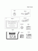 Kawasaki Motoren FA210V - AS02 bis FH641V - DS24 FC540V-KS03 - Kawasaki FC540V 4-Stroke Engine Ersatzteile LABEL
