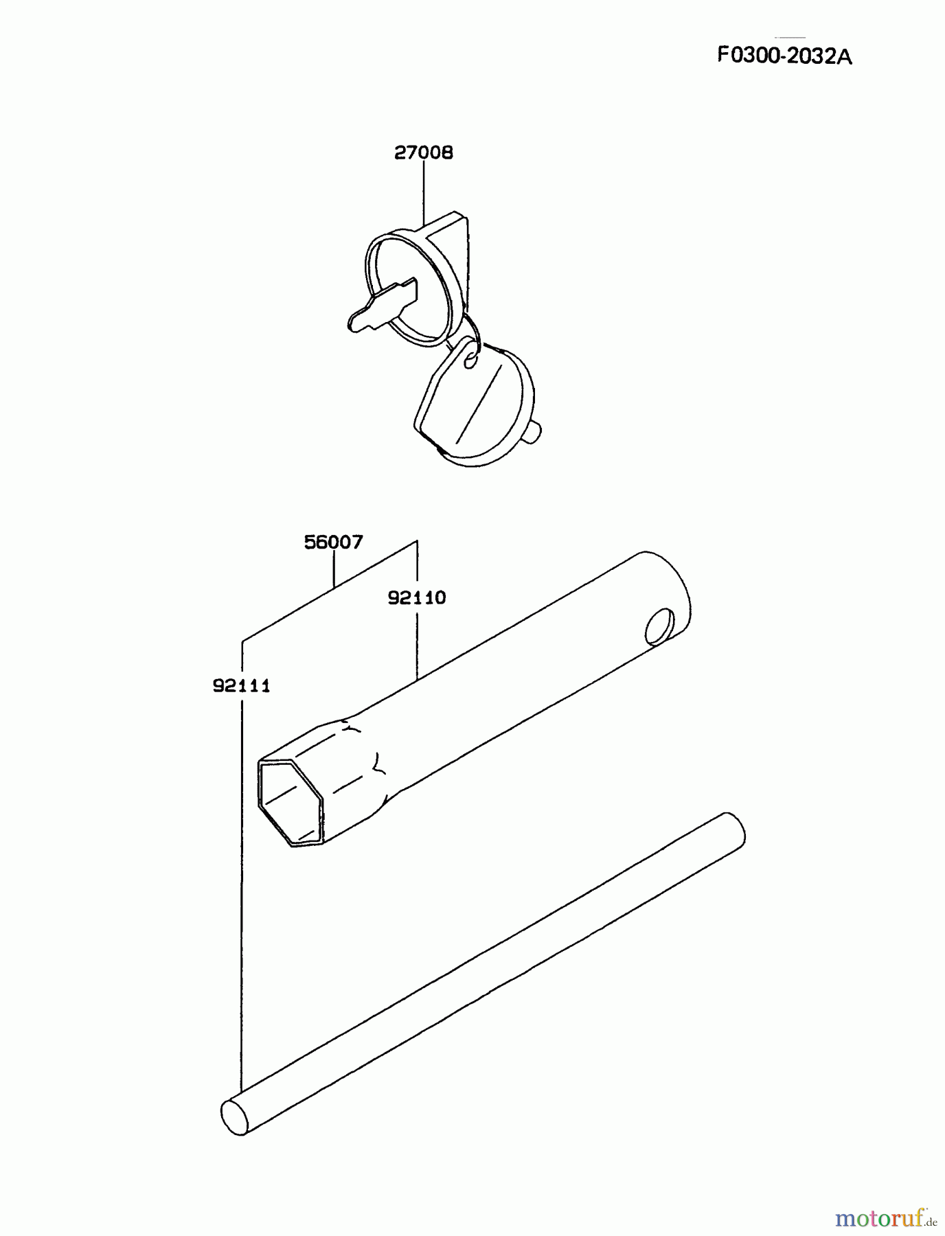  Kawasaki Geräte Stromerzeuger GER50A-AS00 (GE4500AS) - Kawasaki Generator ACCESSORY