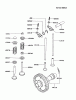 Kawasaki Geräte GER50A-AS00 (GE4500AS) - Kawasaki Generator Ersatzteile VALVE/CAMSHAFT