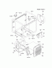 Kawasaki Geräte GEW90A-CS01 (GE2900A) - Kawasaki Generator Ersatzteile FRAME