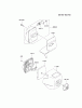 Kawasaki Geräte KBL27C-A3 (KBL27C) - Kawasaki Brush Cutter Ersatzteile AIR-FILTER/MUFFLER