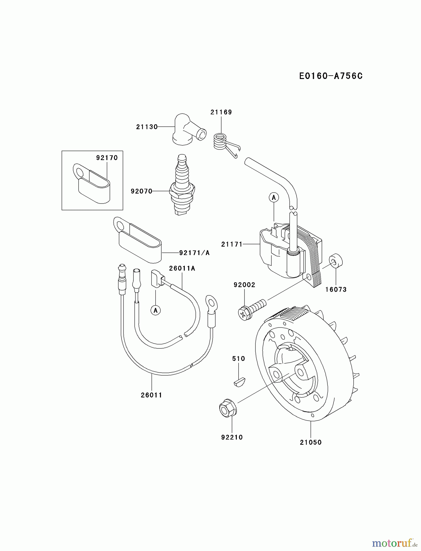  Kawasaki Geräte Trimmer, Faden / Bürste HA023F-BS01 (KBL23A) - Kawasaki Brush Cutter ELECTRIC-EQUIPMENT